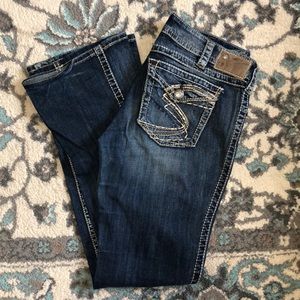 Women’s Jeans Silver Size 30